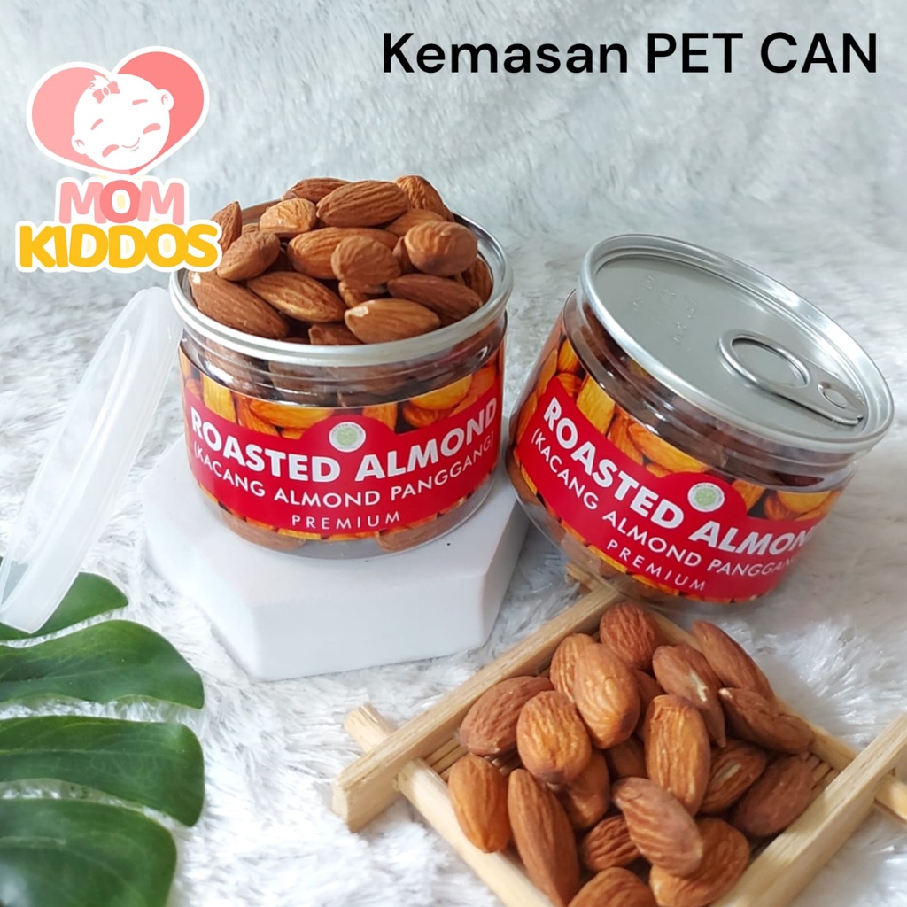 

Roasted Almond / Kacang Almond Panggang Premium (Kemasan PET CAN)