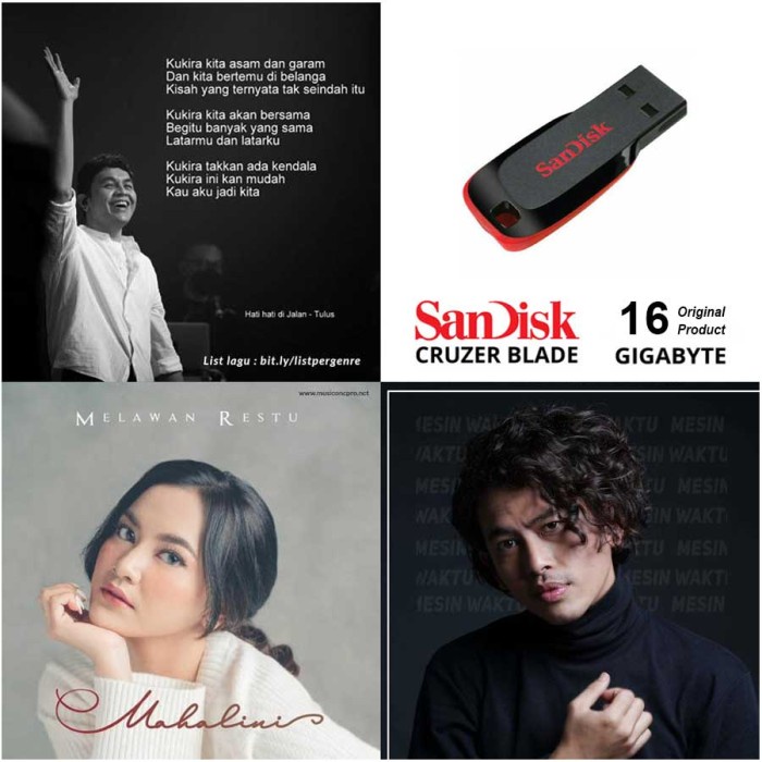 flashdisk  FLASHDISK KARAOKE SANDISK 16GB ORIGINAL 200 LAGU KLIP ASLI(A5A1) Flashdisk 1tb SALE Flash