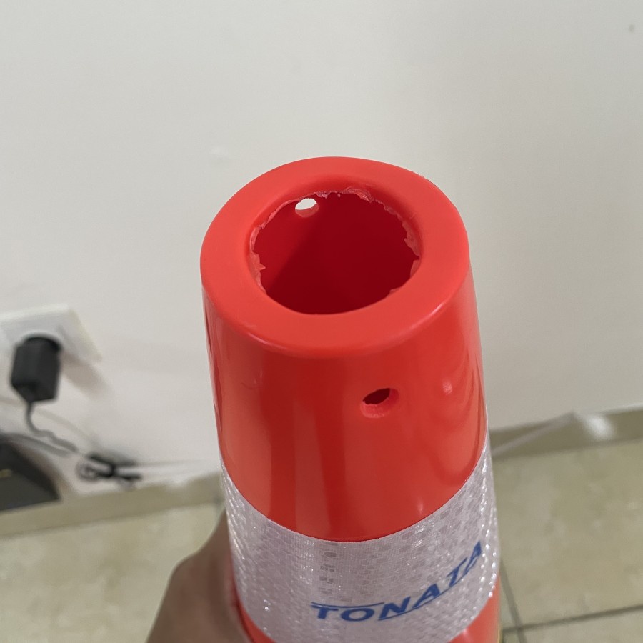 Safety Traffic Cone 90 cm / Kerucut Lalu Lintas Tonata 3.2 Kg