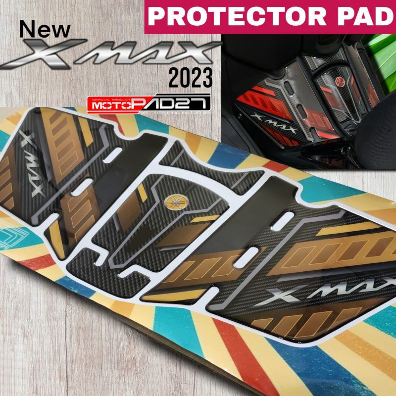 Stiker Resin Xmax 2023 Deckpad New Xmax Sticker Timbul Protector Tankpad Kualitas PREMIUM