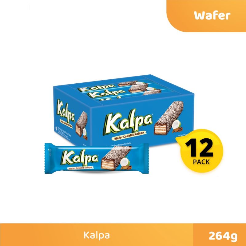 

KALPA WAFER COKLAT KALAPA ISI 12 PCS