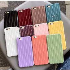 OPPO RENO 4F Softcase Koper/Softcase Garis