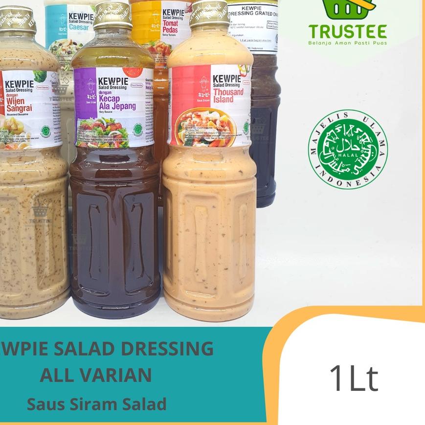 

✻ Kewpie Salad Dressing / Saus Siram Halal 1 liter ♘