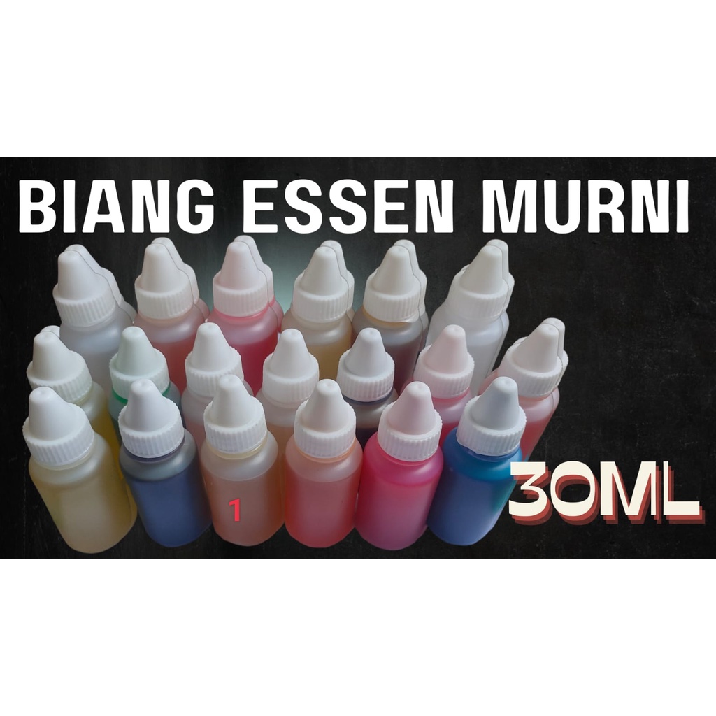 ESSEN BIANG MURNI 30ML// BIANG ESSEN MURNI 100%TANPA BAHAN CAMPURAN APAPUN 30ML (BAHAN CAMPURAN ESSEN OPLOSAN)