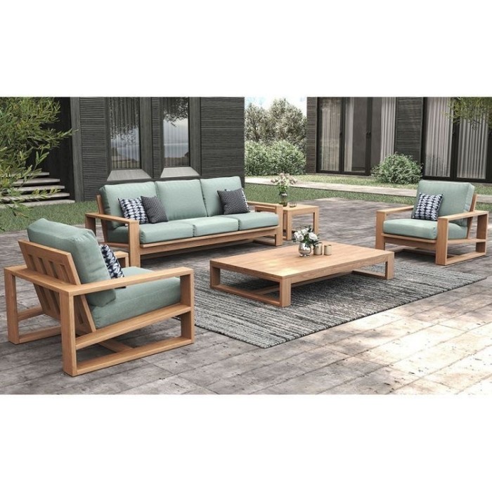 SOFA OUTDOOR KAYU JATI SOFA OUTDOOR SET SOFA OUTDOOR MURAH