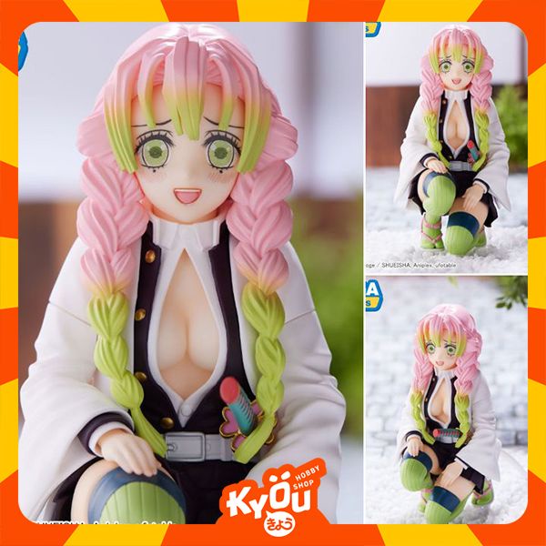 Premium Chokonose Figure Mitsuri Kanroji - Hashira Meeting Ver. Kimetsu no Yaiba (11cm)