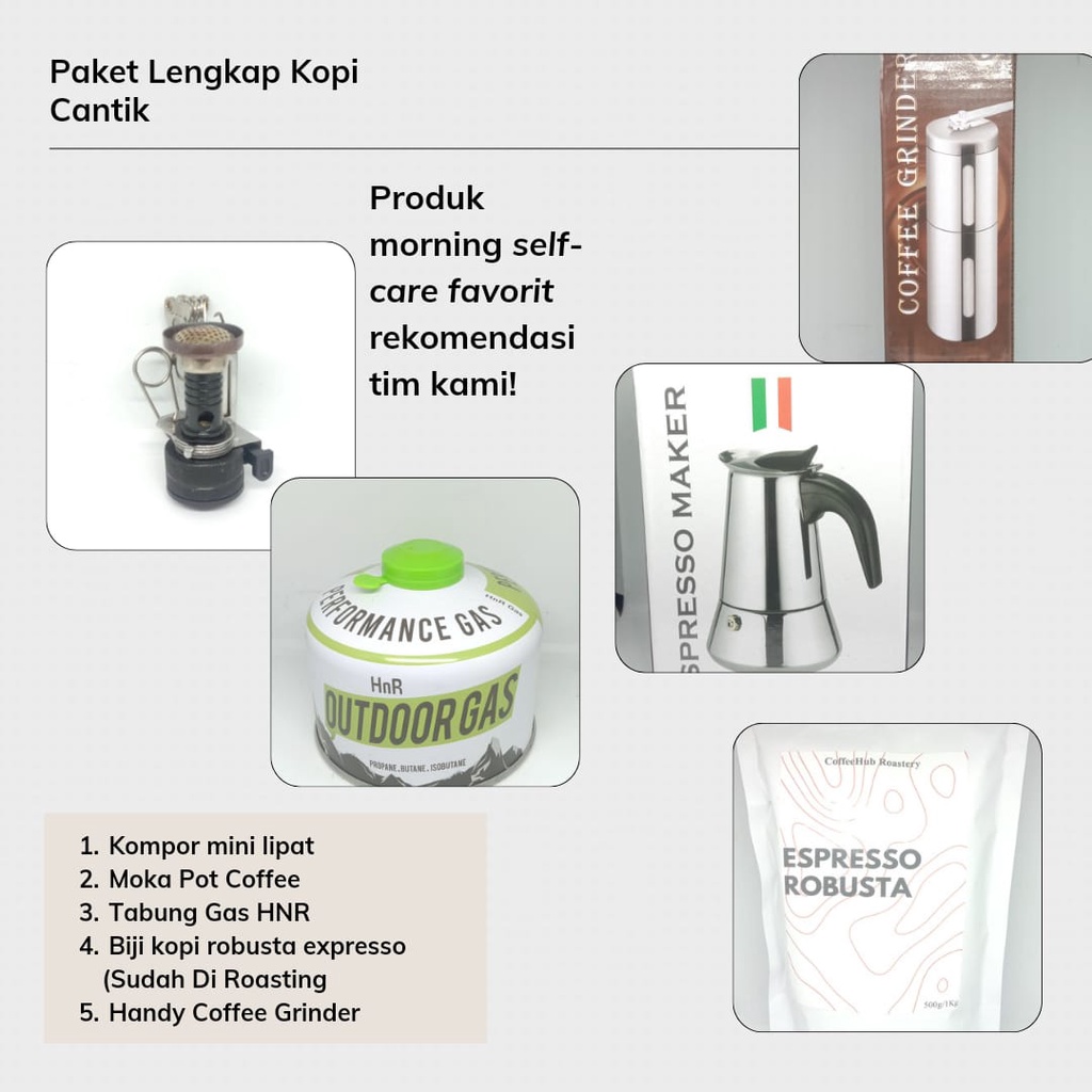 Paket Kopi Manual / Alat kopi Lengkap