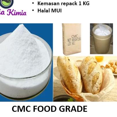 

✻ CMC / Carboxy Methyl Cellulose / Pengental Makanan - 500 Gram atau 1 KG ✤