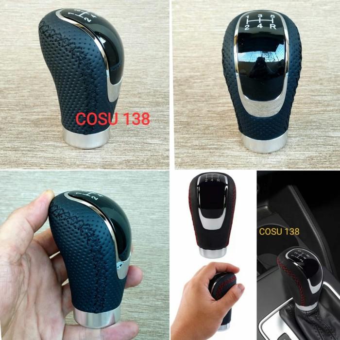 Universal Shift Knob Tuas Transmisi Kulit Manual 6 Speed