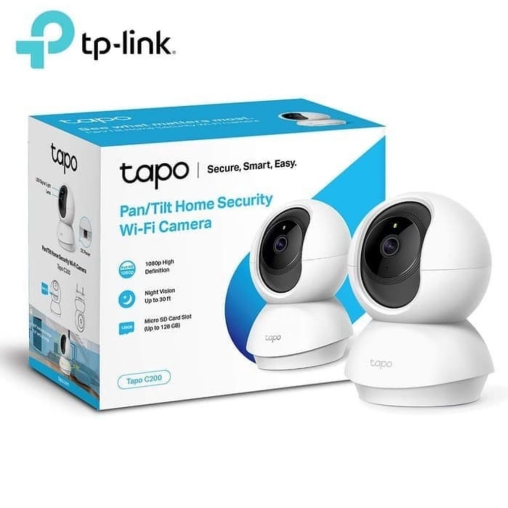 TP-LINK Tapo C200 Pan/Tilt Home Security Wi-Fi Camera/ IP Camera