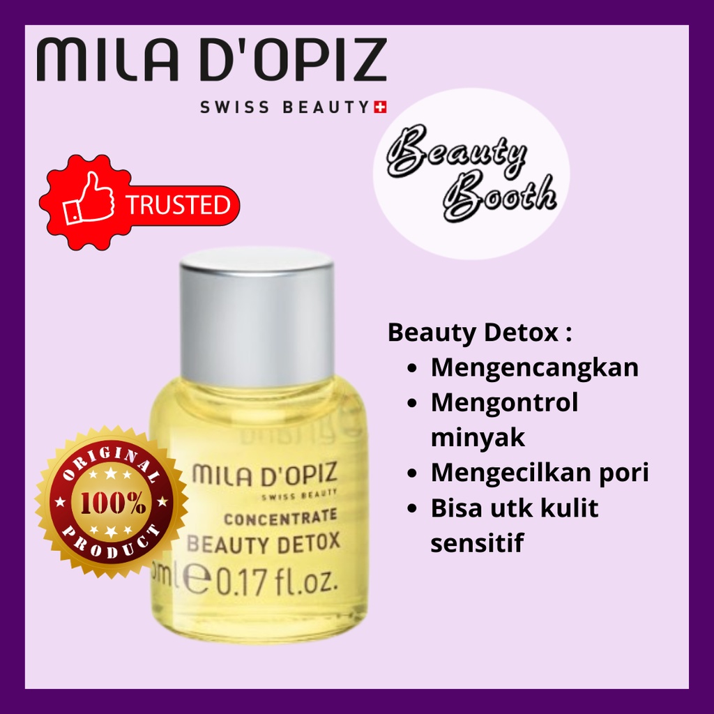 MILA D'OPIZ Beauty Detox Ampoule 5ml | Ampoule Miladopiz