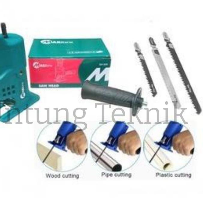 ✮ Adaptor Bor Reciprocating Jigsaw Drill Gergaji Kayu ➩