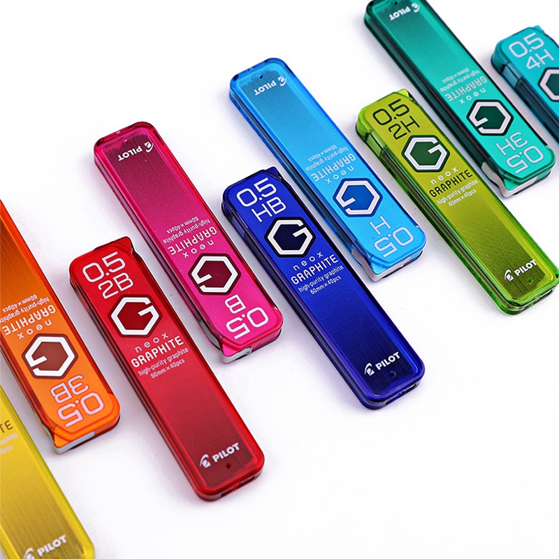 

Ay00! Pilot Neox Graphite Mechanical Pencil Lead Refill 0.3mm 0.5mm Isi Pensil Mekanik