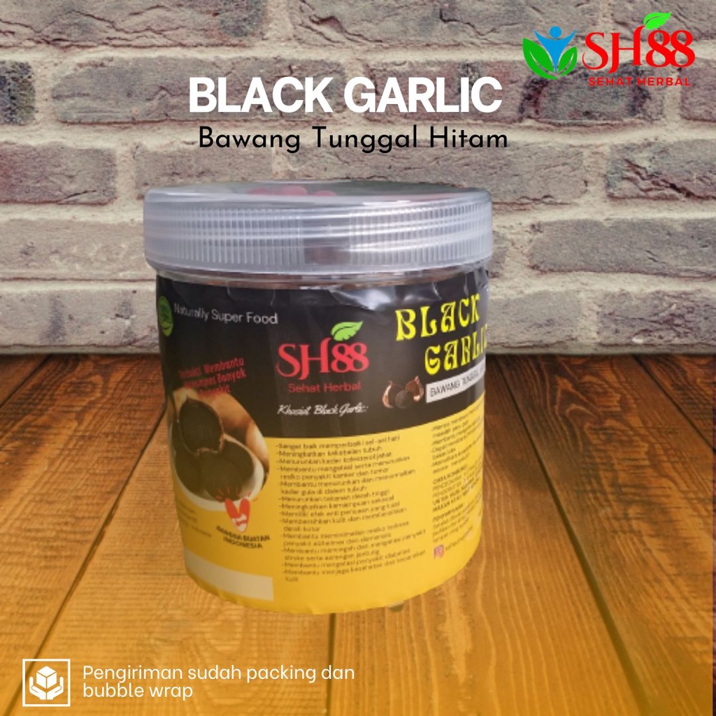 BLACK GARLIC 250 GRAM - BAWANG HITAM/BAWANG TUNGGAL/LANANG 250 GRAM