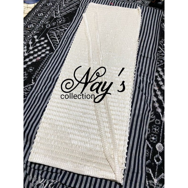 set kebaya rok lilit tenun bulu NC