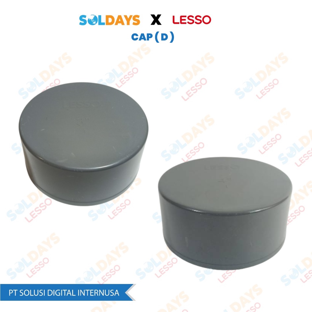 Lesso Cap (D ) 3" / Cap ( D ) 3 inch / Pipa PVC Fittings
