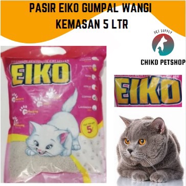 Pasir EIKO 5 LTR Gumpal Wangi top banget