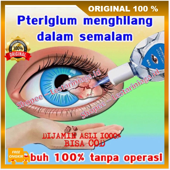 Obat Tetes Mata Pterigium  Menghilang Dalam Semalam Glaukoma , Katarak , Rabun Jauh Ampuh ORIGINAL