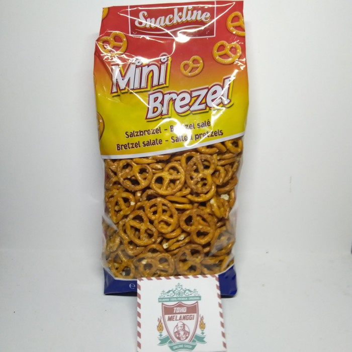 [Ready] Snackline Mini Brezel 300 Gr Snack Line Pretzel Bretzel Pretzels [Peralatan]