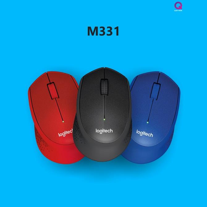 Mouse Logitech M331 M 331 Silent Wireless