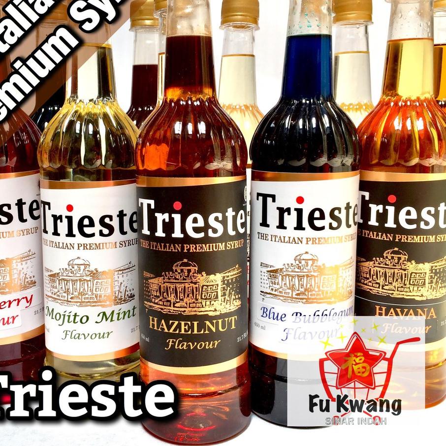 

➥ Sirup Trieste Premium Syrup 650 ml ●