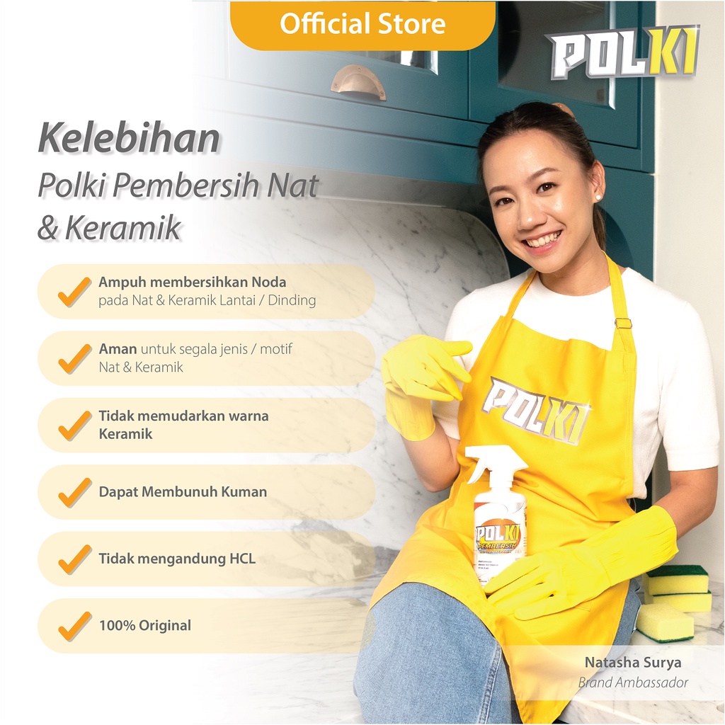 POLKI Paket Pembersih Kamar Mandi