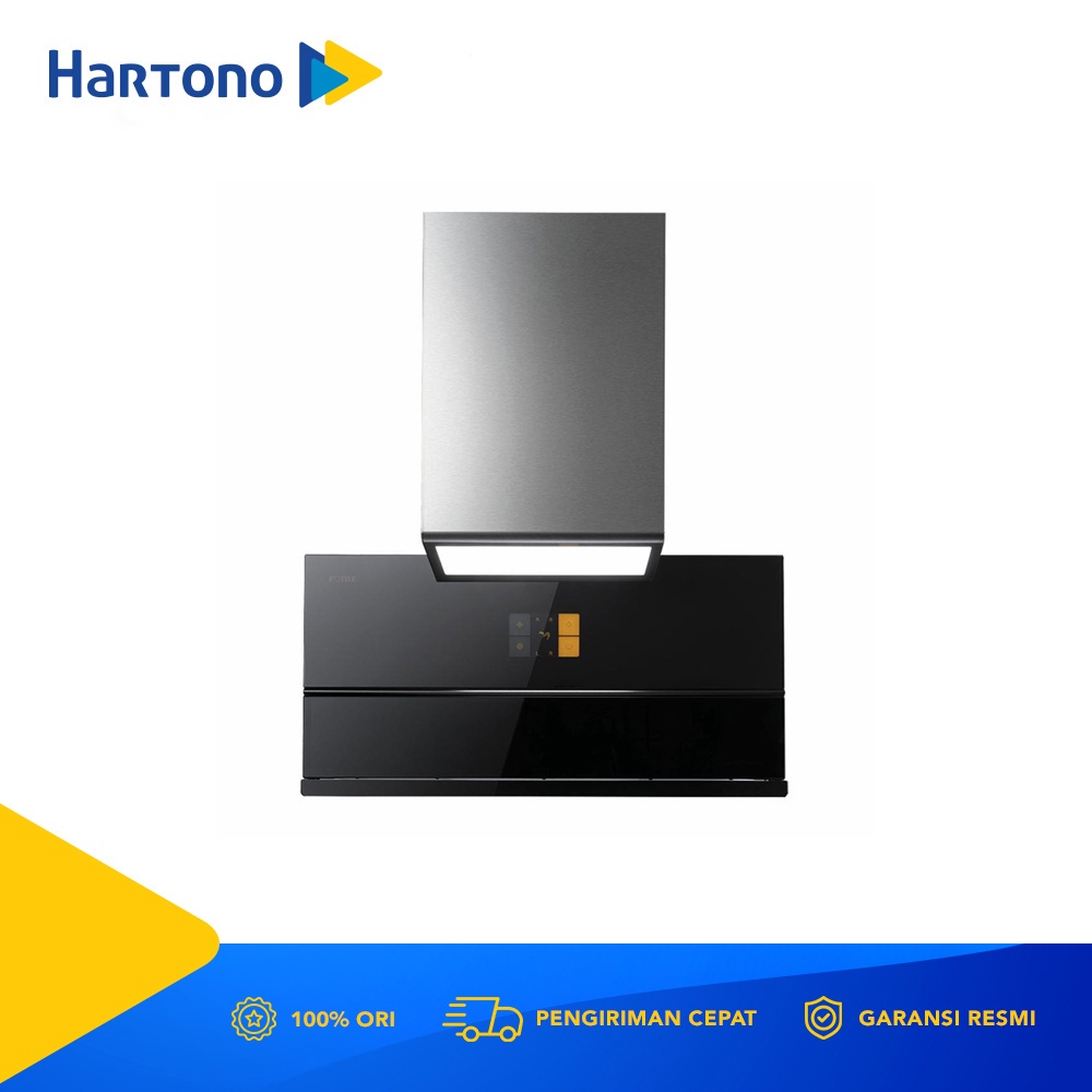 Fotile AMG9007-i Chimney Cooker Hood Stainless Steel 897mm x 325mm x 1060-1360mm