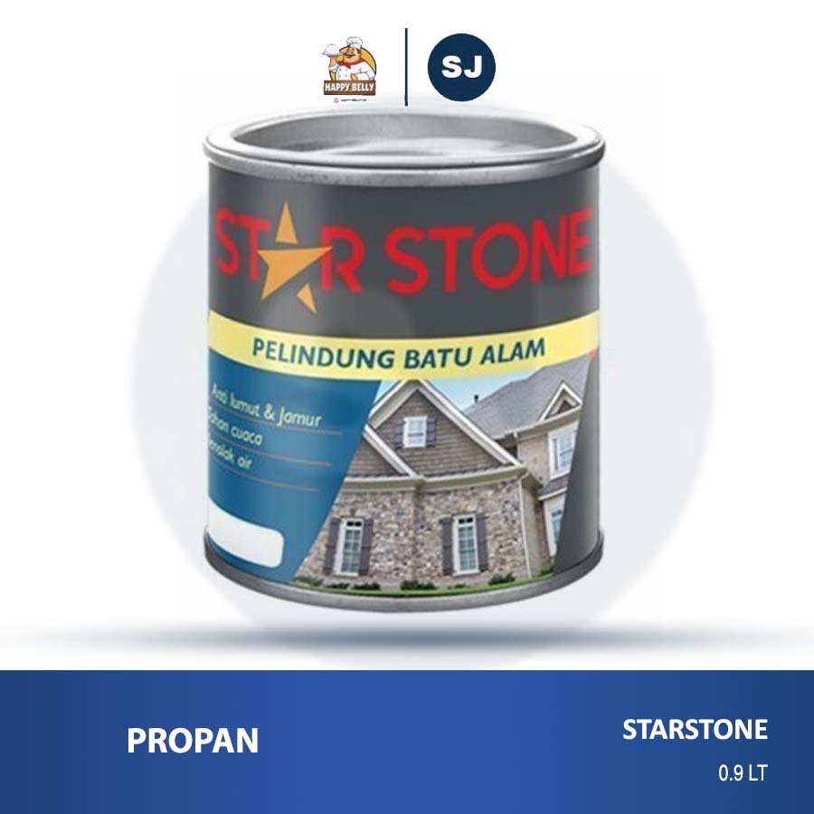 PROPAN STAR STONE STARSTONE Cat Vernis Coating Batu Alam 1 Kg 1Kg