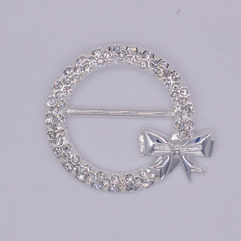 Gesper Simpul Sudut Baju Syal Sutra Gesper Bros Gesper Jilbab Cincin Gaya Baru Kupu-Kupu