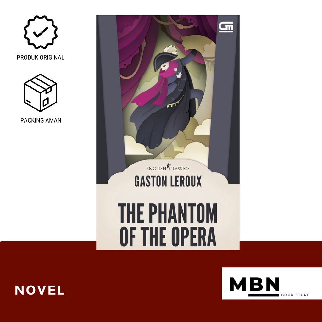 ENGLISH CLASSICS: THE PHANTOM OF THE OPERA (auth GASTON LEROUX) ori
