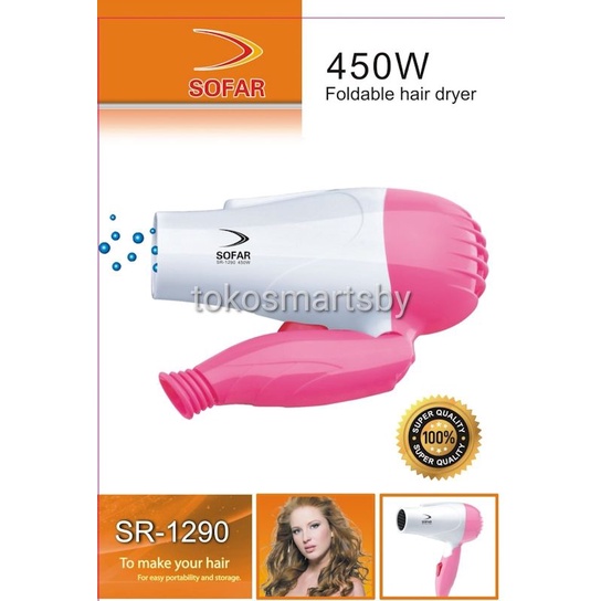 HAIR DRYER / PENGERING RAMBUT / SR 1290 / 450 WATT