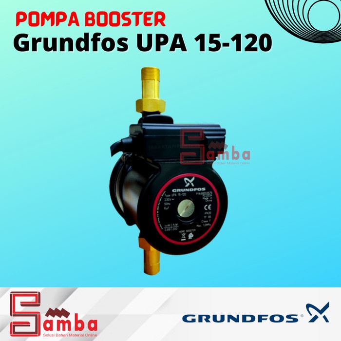 :=:=:=:=] Grundfos UPA 15-120 Mesin Pompa Pendorong Booster Pump