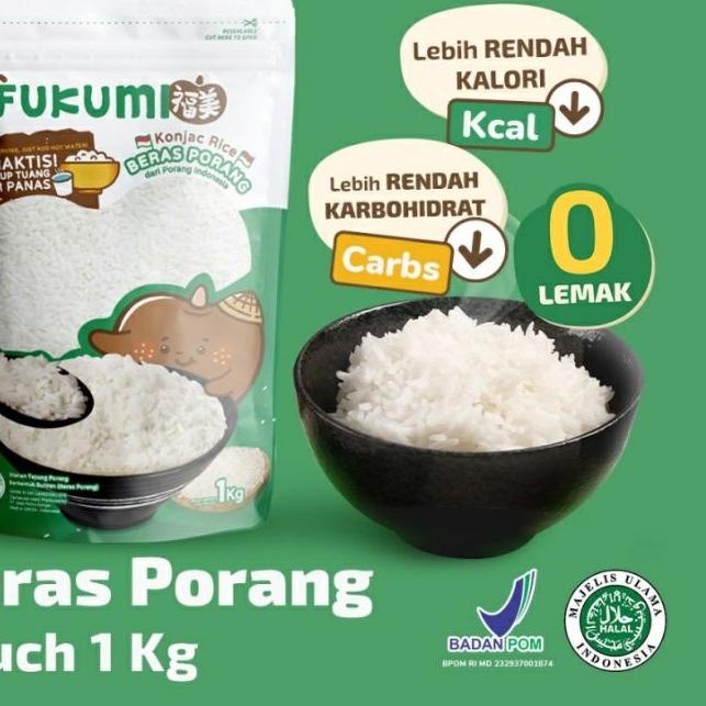 

۝ fukumi beras porang pouch 1kg exp okt 2024 ➲