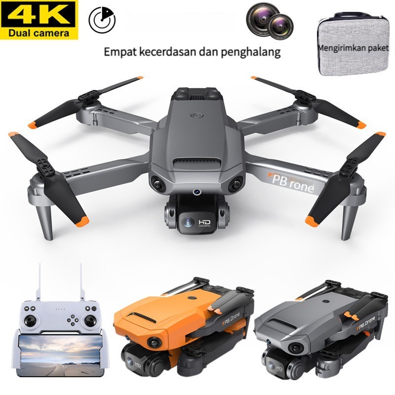 Mini-lipat pesawat fotografi udara dengan definisi tinggi, 4 saluran pesawat UAV remote control terlaris Drone Dilengkapi dengan WIFI FPV, Wide Angle HD 4K 1080P Kamera Tinggi Menjaga Quadcopters RC Lipat Drone Hadiah Mainan/P8 /E68