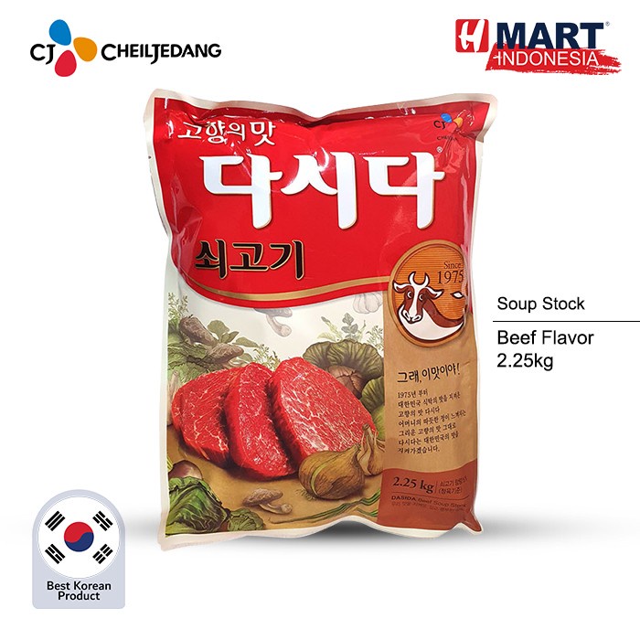 

CJ Soup Stock Sogogi Dashida - Bumbu/Kaldu Sup Rasa Daging Sapi 2.25kg