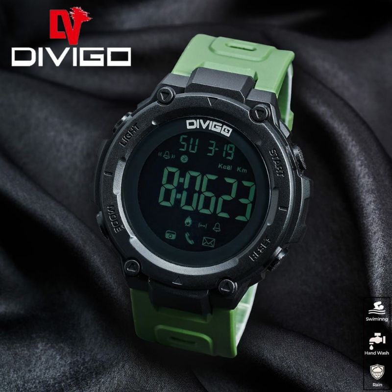 DV 6858 ORIGINAL JAM TANGAN DIVIGO TERLARIS TAHAN AIR BISA BERENANG COD