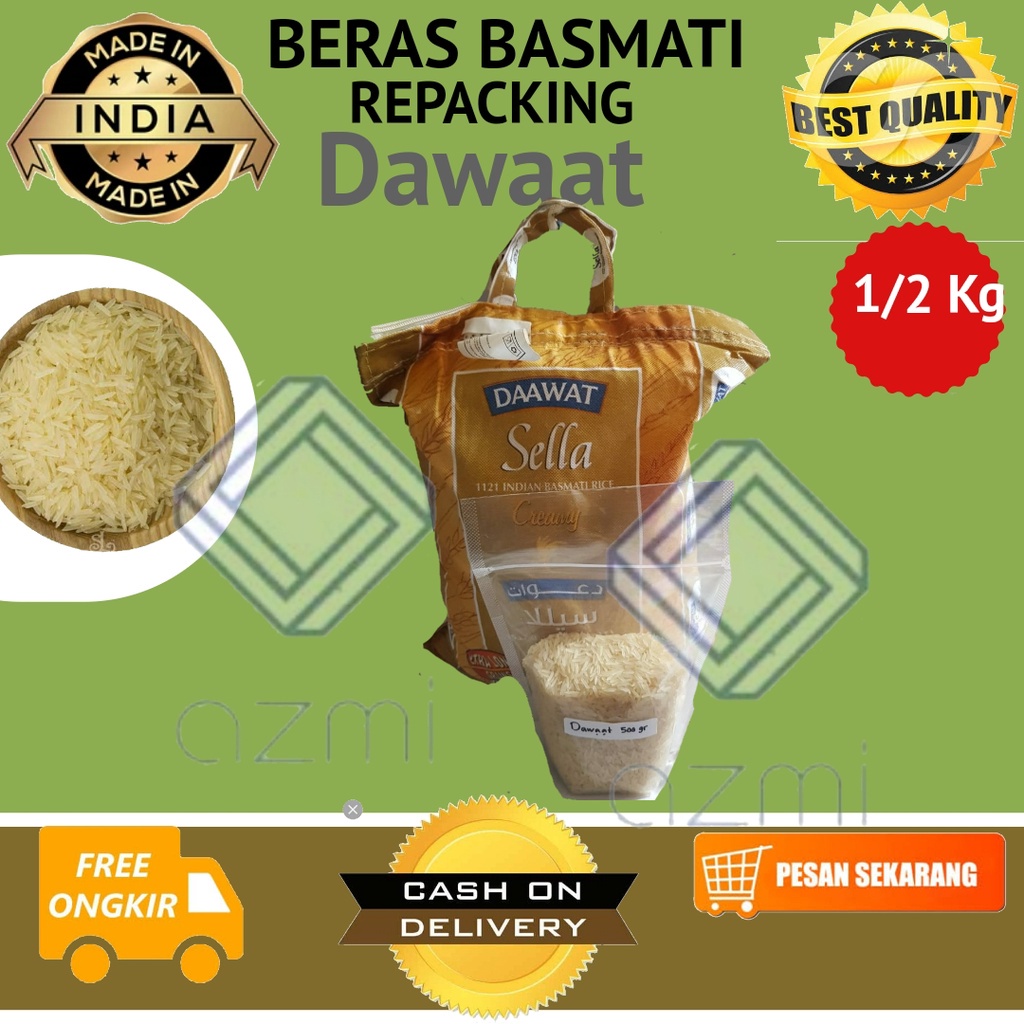 Promo Beras Basmati Premium class dijamin atau uang kembali 1liter dan 1/2 kg atau 500gr