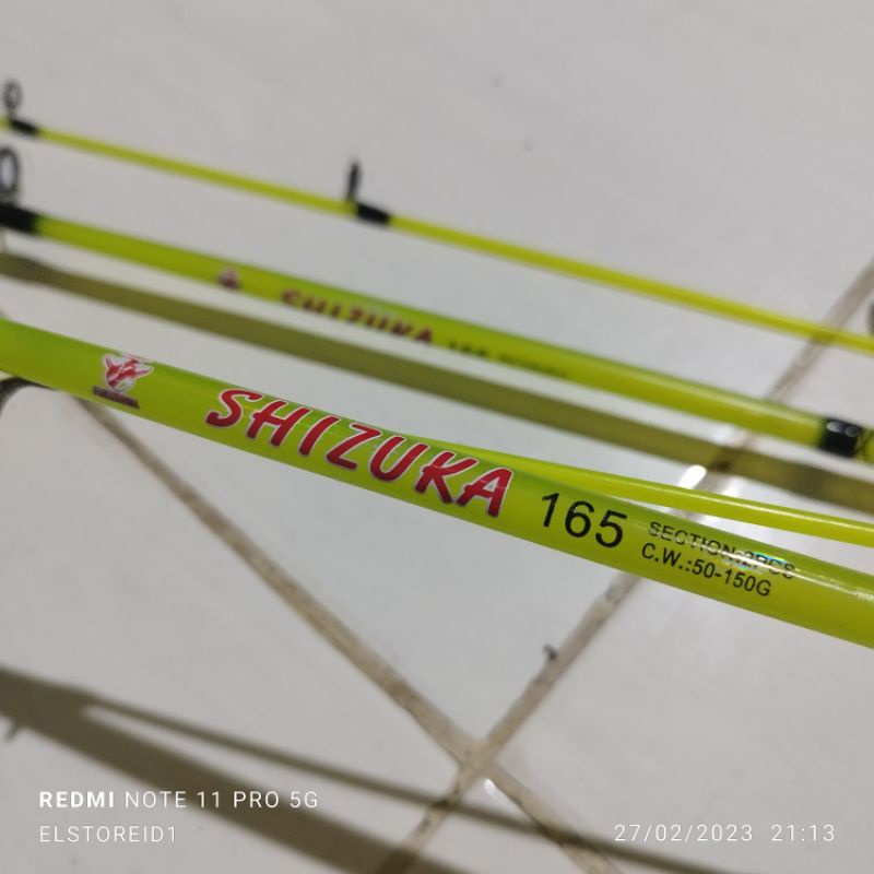 Set Pancing JORAN Fiber Solid, REEL Bonus Senar, antena Don bosco, Solid Fukushima Crocodile Shizuka Protackle Fiber Solid(jual terpisah)