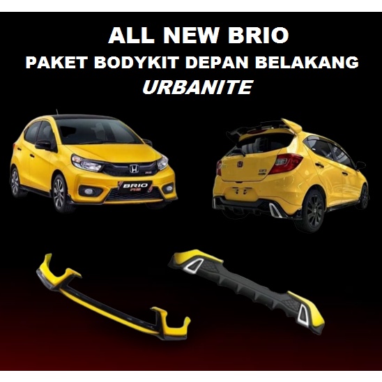 PAKET BODYKIT DEPAN BELAKANG ALL NEW BRIO URBANITE W/COLOUR