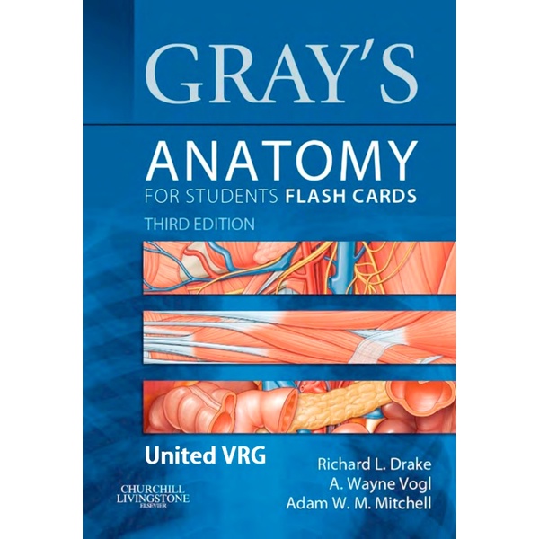 kartu (card) Gray’s Anatomy for Students Flash Cards-Churchill Livingstone