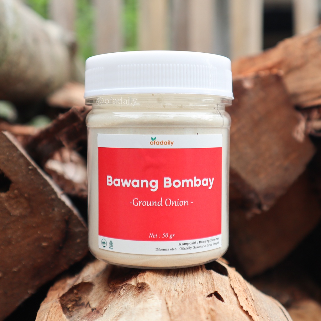 

Bawang Bombay Bubuk Rempah Ground onion powder - Bumbu Dapur 50 gr - Ofadaily