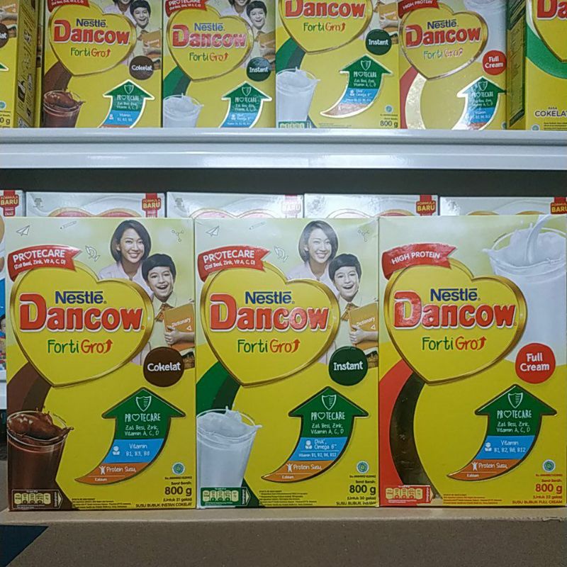 

SUSU DANCOW FORTIGRO 780G FULLCREAM / INSTANT / COKLAT