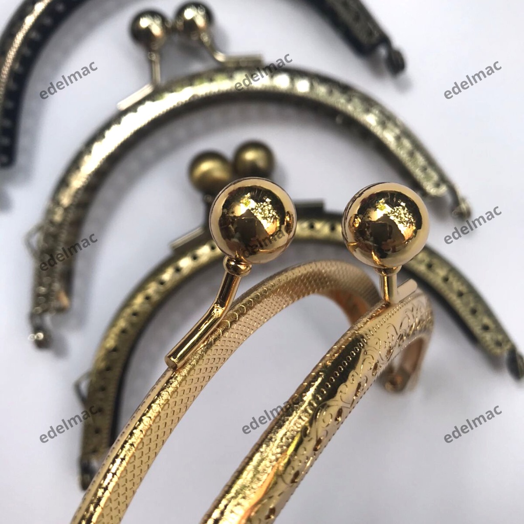 Frame Behel Tas Vintage Unik Rajut Hand Bag Wallet Coin| Aksesoris Dompet Koin Handmade Kerajinan Handycraf DIY