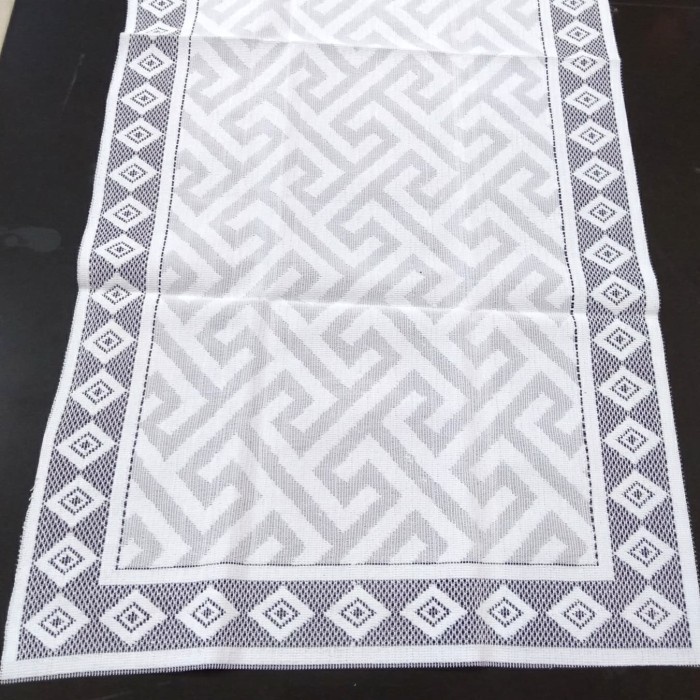 Best Taplak Meja Tamu Putih 40 X 100 Cm - Taplak Meja Tamu Renda