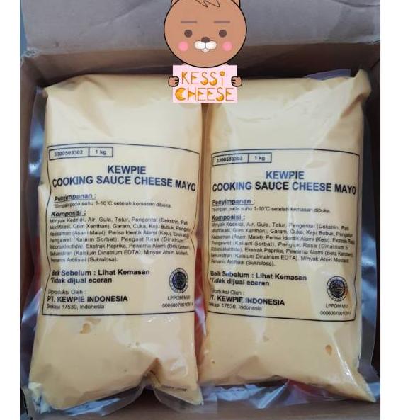 

֍ KEWPIE CHEESE MAYO / MAYO KEJU / MAYONNAISE KEJU 1 KG ♩