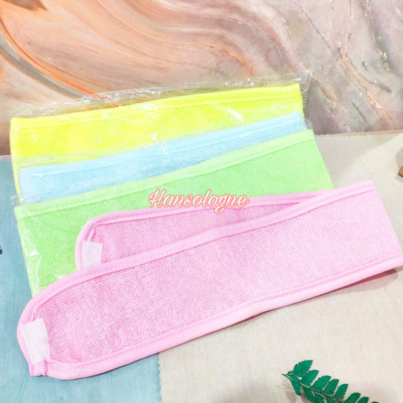 bando bandana mandi / bandana makeup / bandana facial kualitas bagus