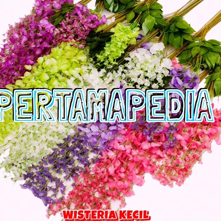 ➧ LUSINAN Bunga Wisteria Biasa/ Wisteria Gantung/ Wisteria Hiasan/ Wisteria Artificial/ Wedding Deko