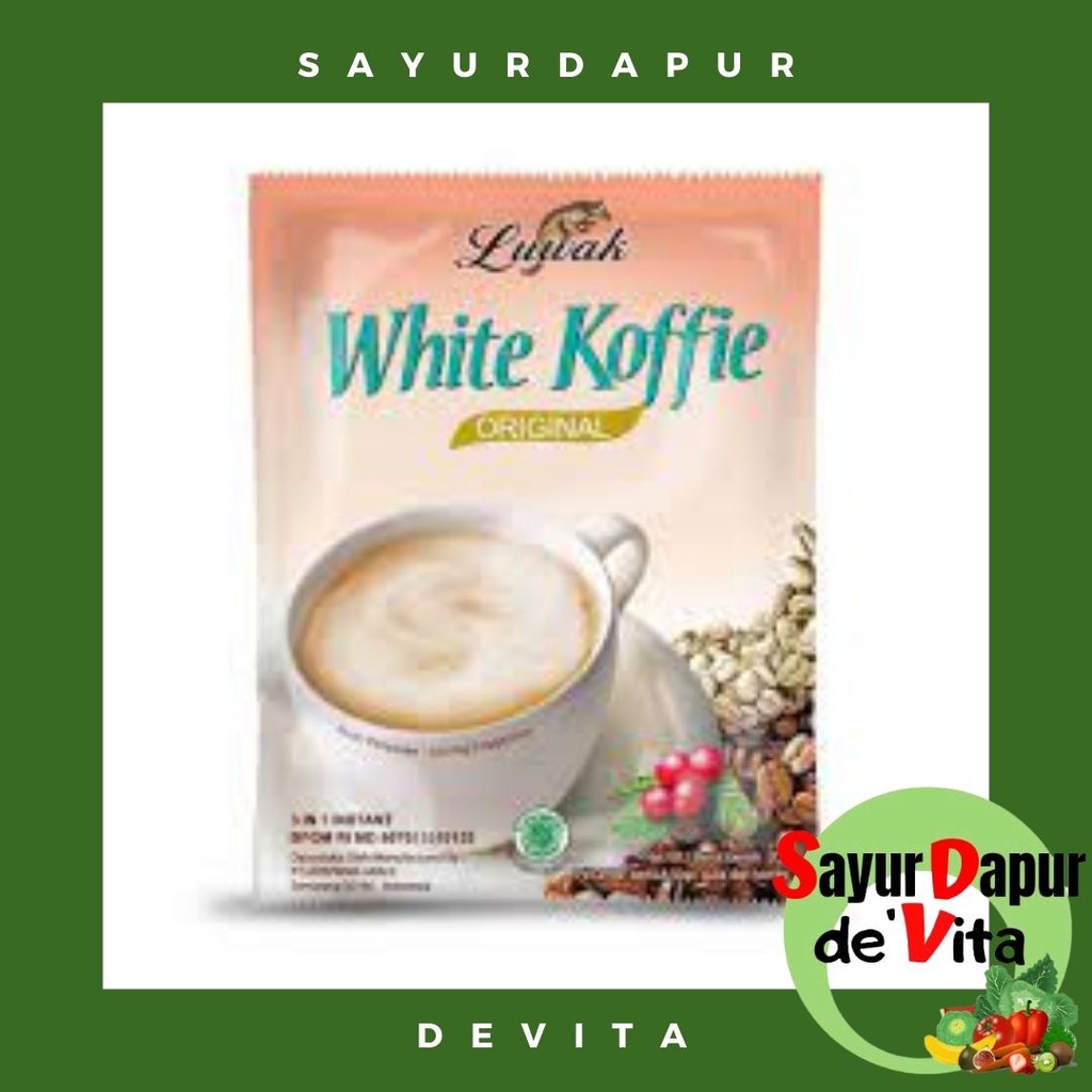 

Kopi Luwak White Koffie Original 20 g