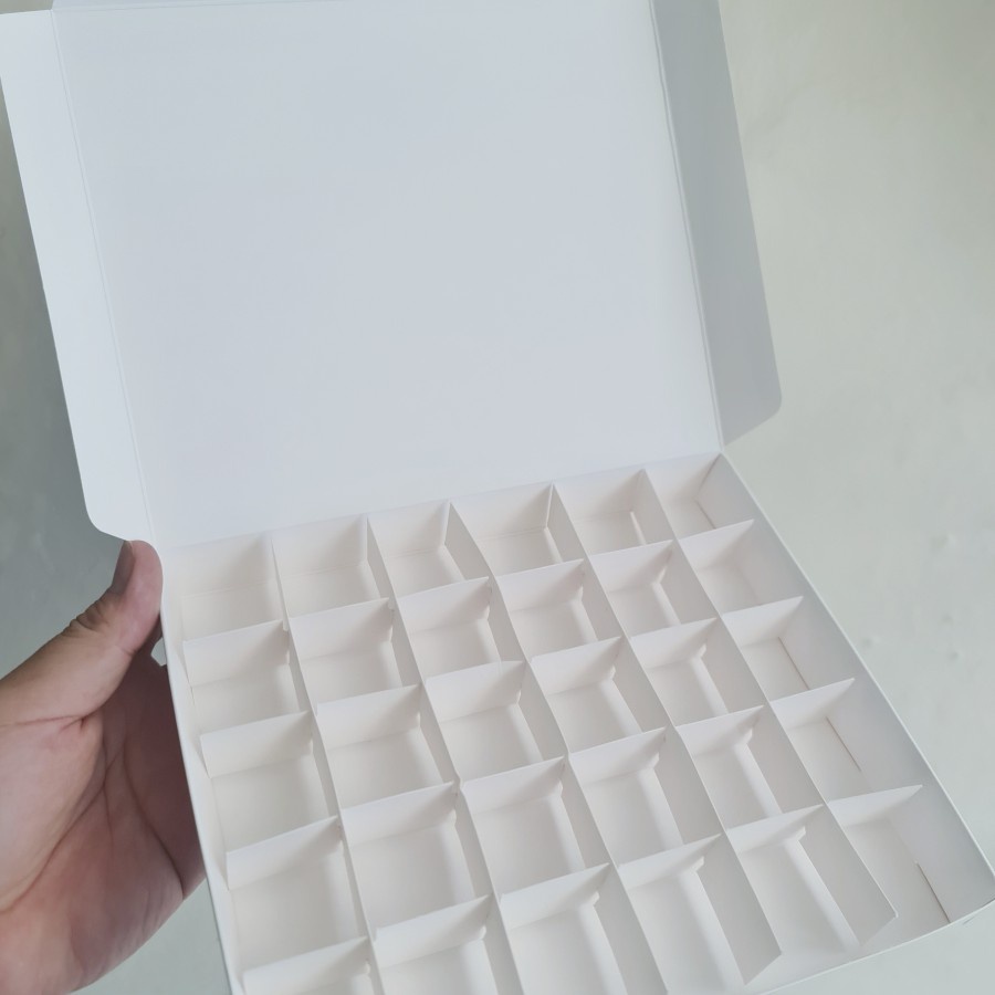 

10 pcs Kotak Dus Sekat Box Cake Dus Mochi Box Partisi Insert 30 Kotak Dus Packaging Sekat Hampers