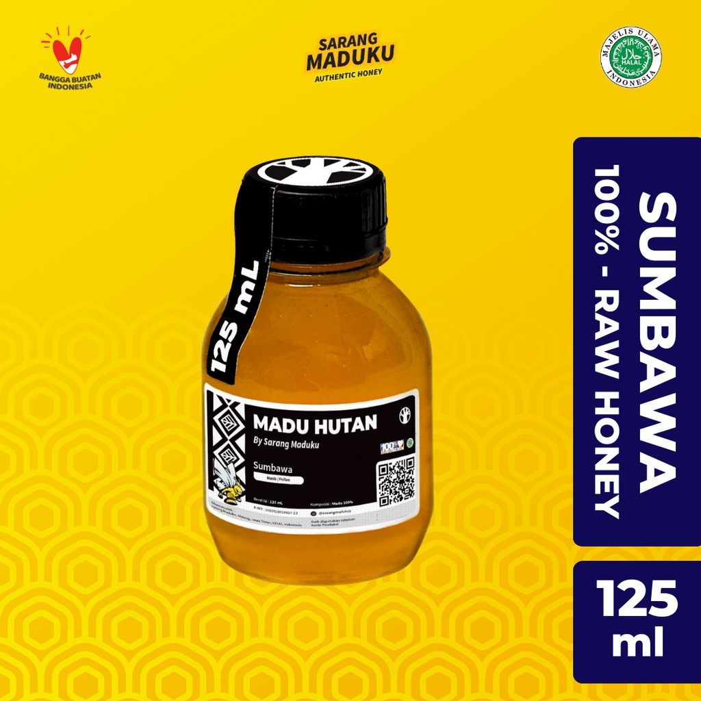 

Madu Murni Asli Hutan Sumbawa Raw Honey 125 ML